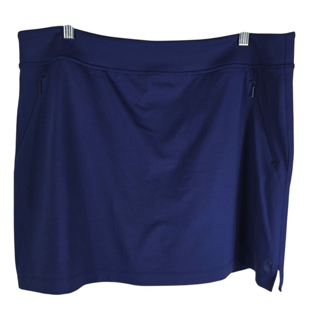 Tommy Bahama Islandzone Navy Blue Women's Athletic Vacation Skort L